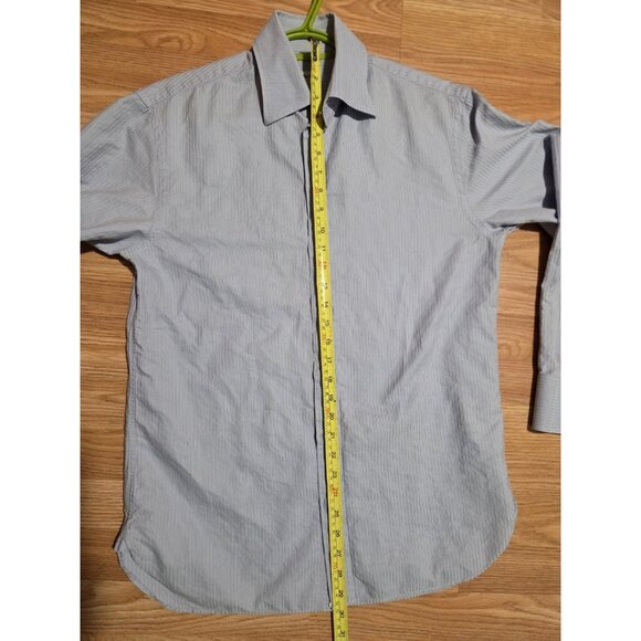 Armani Collezioni Luxury Men Shirt Size 39 15 1/2 Made in Italy Pre-Owned - Picture 5 of 8